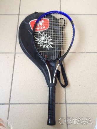 Продається нова тенісна ракетка WISH Alumtec 2510 з чохлом в ідеальному стані. . фото 1