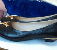 Стильные туфли,качественный кожзам,36р.(стелька 23см),качество отличное,состояни. . фото 2