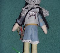 Кукла- ручная работа,натуральные материалы. . фото 4