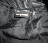 Куртка crazyworld размер xxl, 44 пог-58, пот-50, плечо-13,рукав-64, от плеча до . . фото 11