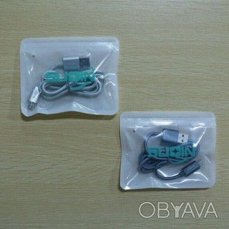 Продам качественные оригинальные прочные плетеные micro USB кабеля Voxlink с мет. . фото 1