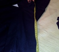Новый костюм тройка: галстук, пиджак, брюки. Замеры по запросу.Цвет темный.. . фото 4