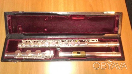 Продам флейту JeimeinHardt 53SB привезена новою з Кореї м.Сеул. Голівка повністю. . фото 1
