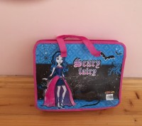 Шкільний портфель для дівчинки. Фіолетового кольору з принцесою. Ортопедичні спи. . фото 5