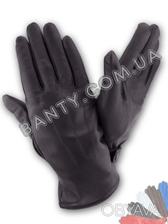 Перчатки мужские из натуральной кожи на шерстяной подкладке. Кожа производства И. . фото 1