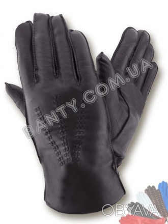 Перчатки мужские из натуральной кожи на шерстяной подкладке. Кожа производства И. . фото 1
