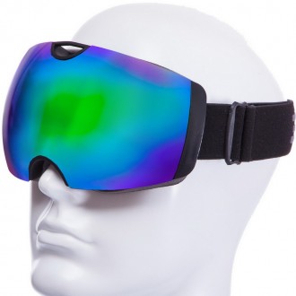 Тип: горнолыжные очки
Материал оправы: пластик
Материал линз: поликарбонат, акри. . фото 3