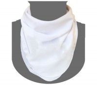 Шейный платок белого цвета из атласа, подходит под сублимацию.
Размер: 50х50 см. . фото 2