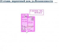 ...продам 1 комнатную квартиру в Чернигове с автономным отоплением по ул. Незави. Масаны. фото 8