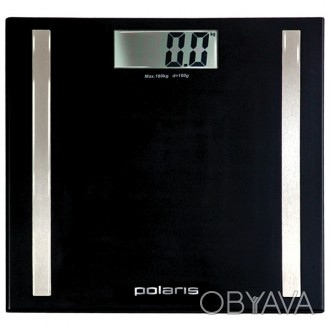 Весы электронные напольные Polaris , PWS 1827D . Цвет: чёрный. Напольные весы - . . фото 1
