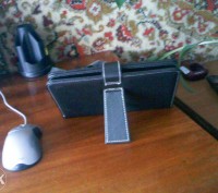 Продам чохол чорного кольору з клавіатурою для планшета сім дюймів з виходом mic. . фото 3