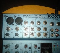 продам або обміняю мікшерний пульт ROXY RENYX 1002 FX з паспортом в робочому ста. . фото 3