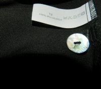 Черный, классический блузон. Перламутровые (натуральные) пуговицы. К стати, для . . фото 8