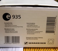 Продам профі мікрофон Sennheiser E 935 Gold Ювілейний. Made in Germany.Привезени. . фото 5