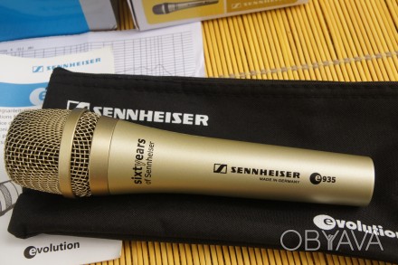 Продам профі мікрофон Sennheiser E 935 Gold Ювілейний. Made in Germany.Привезени. . фото 1