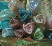 Продам мыло ручной работы в форме розы. Отличный подарок к дню Святого Валентина. . фото 5