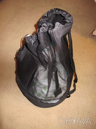 Сетчатый рюкзак "Net Sac" для переноски снаряжения. Мокрое снаряжение в нём стек. . фото 1