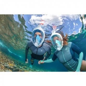 SUBEA Маска EASYBREATH
Повнолицева маска для снорклинга відкриває підводний світ. . фото 8