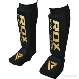 Накладки на ноги, защита голени RDX Soft Black- Изготовлены из 100% хлопка и нео. . фото 5