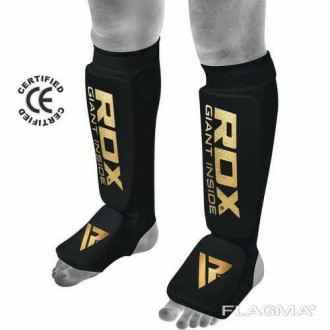 Накладки на ноги, защита голени RDX Soft Black- Изготовлены из 100% хлопка и нео. . фото 2