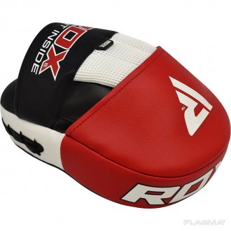 Лапы боксерские RDX Gel Focus Red
Тренировочные боксерские лапы RDX Focus Red из. . фото 5