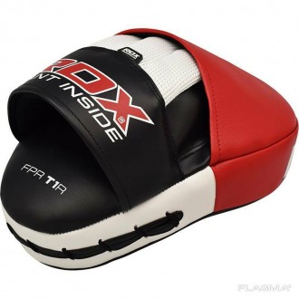 Лапы боксерские RDX Gel Focus Red
Тренировочные боксерские лапы RDX Focus Red из. . фото 6
