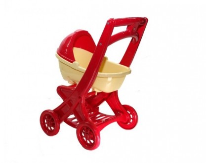
	Пластиковая коляска для куклы - отличный подарок, которому будет рада любая де. . фото 3