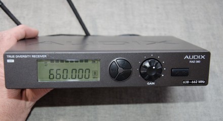 Радіосистема інструментальна, наголовна, петлична Audix-Galaxy audio під розєм T. . фото 4