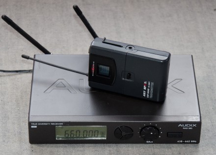 Радіосистема інструментальна, наголовна, петлична Audix-Galaxy audio під розєм T. . фото 2