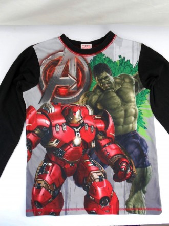 Легкий джемпер футболка с длинным рукавом Мстители Marvel 
На 8 -9 лет. Рост: 1. . фото 6