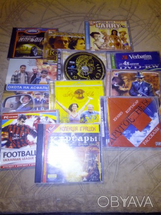 Колекція компакт дисків музика, фільми, ігри, аудіокниги, англійська, італійська. . фото 1