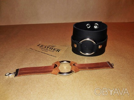 Уникальный кожаный браслет ручной работы от нового украинского бренда.
Каждый б. . фото 1