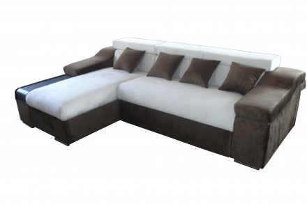 Красивый респектабельный диван в актуальном дизайне. Оборудован большой нашей дл. . фото 3