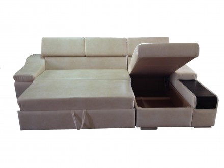 Красивый респектабельный диван в актуальном дизайне. Оборудован большой нашей дл. . фото 4