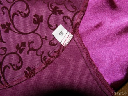 Красивое, аккуратное, велюровое, нарядное платье фиолетового цвета для девочки 7. . фото 7