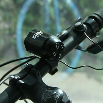 Велосигналізація, вело дзвінок SunDING SD-603 - сигналізація та дзвінок два в од. . фото 2