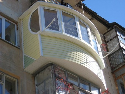 Устанавливаем балконы любой сложности. Вынос балконов любой сложности. Балкон по. . фото 2