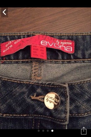 стильные джинсы Evona в отличном состоянии!. . фото 3