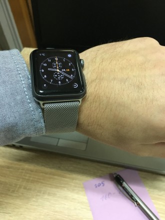 Новые ремешки миланская петля для часов Apple Watch 42 mm

Цвета все в наличии. . фото 4