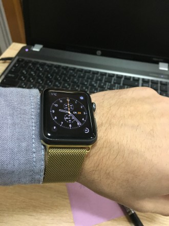 Новые ремешки миланская петля для часов Apple Watch 42 mm

Цвета все в наличии. . фото 5