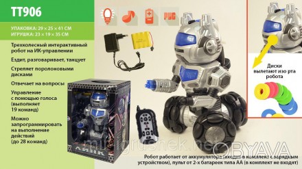 Интерактивный робот Линк.
Интерактивный робот линк на радиоуправлении TT906 (6шт. . фото 1