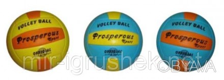 Мяч волейбол BT-VB-0003 PU 300г 4цв.ш.к./60/. . фото 1