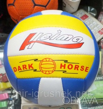 Мяч волейбольный EV-3157 (30шт) офиц.размер, ПВХ, 2мм, неон, 260-280г, 3 цвета
 . . фото 1