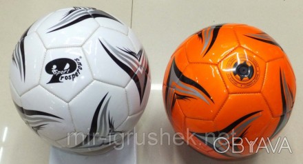 Мяч футбольный BT-FB-0012 PU 420г 4цв.ш.к./60/. . фото 1