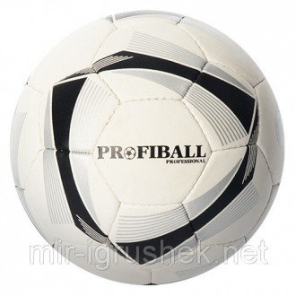 Мяч футбольный PROFIBALL 2501-2ABCD (30шт) размер 5,ПУ 1,4мм,3слоя,32панели,320-. . фото 3