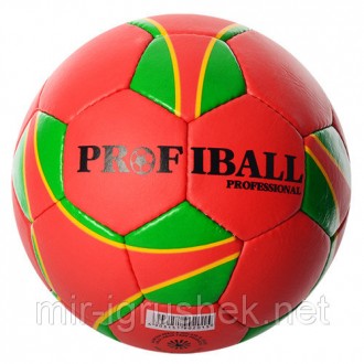 Мяч футбольный PROFIBALL 2500-2ABC (30шт) размер 5,ПУ 1,4мм,4слоя,32панели,410-4. . фото 4