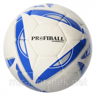 Мяч футбольный PROFIBALL 2500-13AB (30шт) размер 5,ПУ 1,4мм,4слоя,32панели,410-4. . фото 5