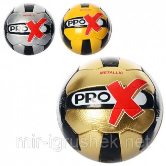 Мяч футбольный PRO X 3000-8AB (30шт) размер 5,ПУ,4слоя,18панелей,410-430г,3цвета. . фото 2