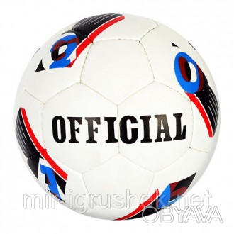 Мяч футбольный EU 2500-8A (30шт) размер 5, ПУ, 1,5мм, 4 слоя, 32 панели, 410-430. . фото 1