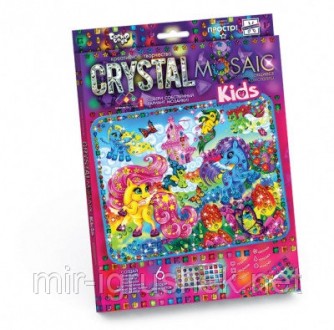 Набор Мозаика из кристаллов Crystal mosaic kids. 10 видов. 20 штук в упаковке.
C. . фото 11